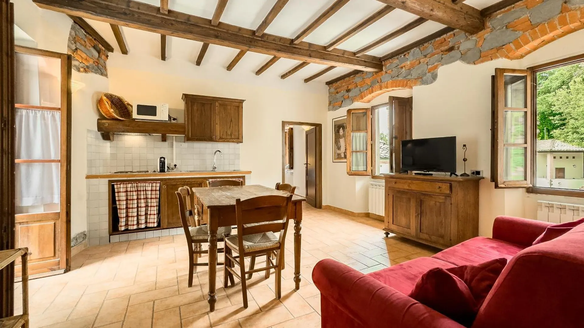 Farm stay La Ferriera Exclusive Resort - Pool & Waterfall Loro Ciuffenna Italy